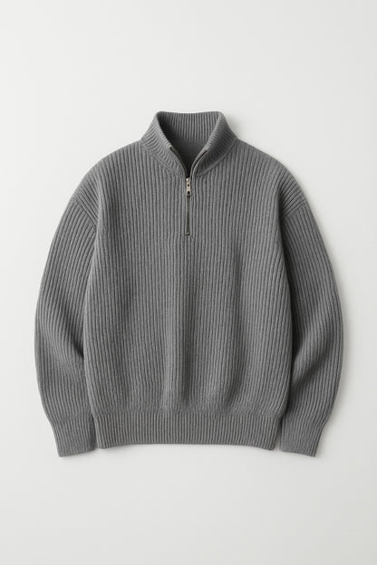 Quarter zipper