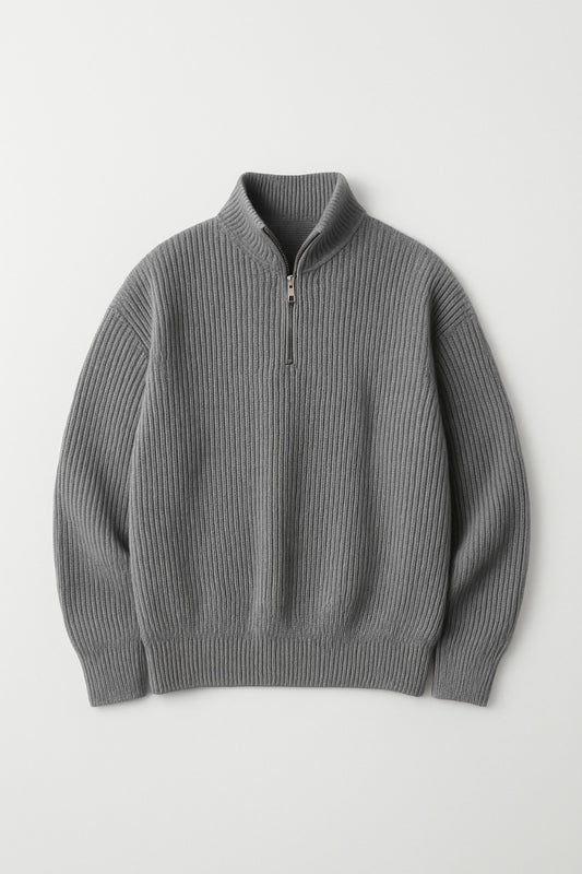 Quarter zipper