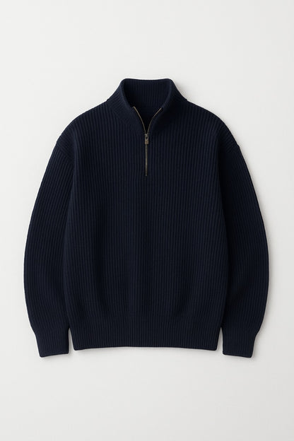 Quarter zipper